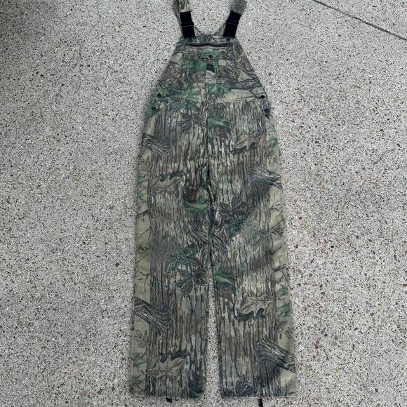 VTG 90s Hunting Liberty Realtree camo Overalls Mens Size 38 Regular - Picture 1 of 8